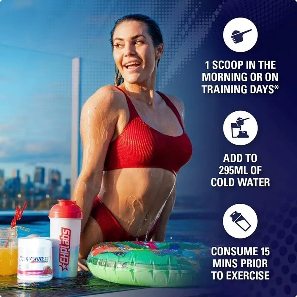 Oxyshred Sport Pre Workout Powder Support Energy - Cosmic Blast - Oxyshred Fat Burner Ultra Concentration Pre Workout Supplement