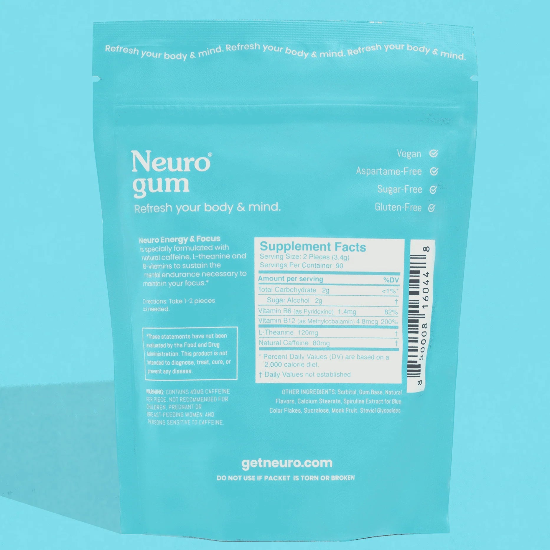 Energy & Focus™ Gum