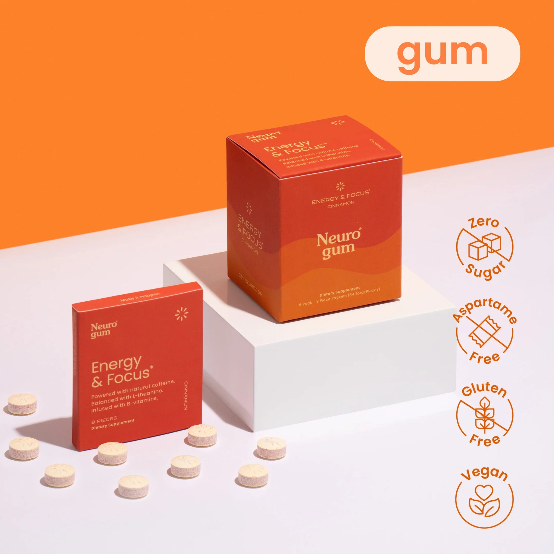 Energy & Focus™ Gum