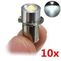 Focus flashlight bulb for lightning