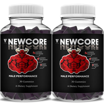 2 Pack Newcore Male Performance Gummies
