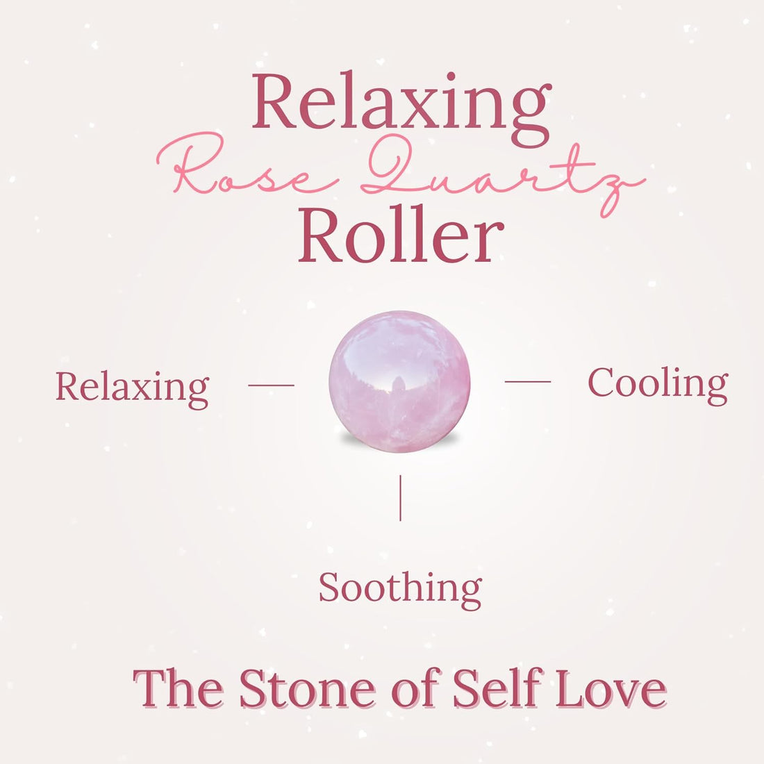 Grandma Flo'S Naturals Organic Castor Oil with Rose Quartz Roll on for Face And