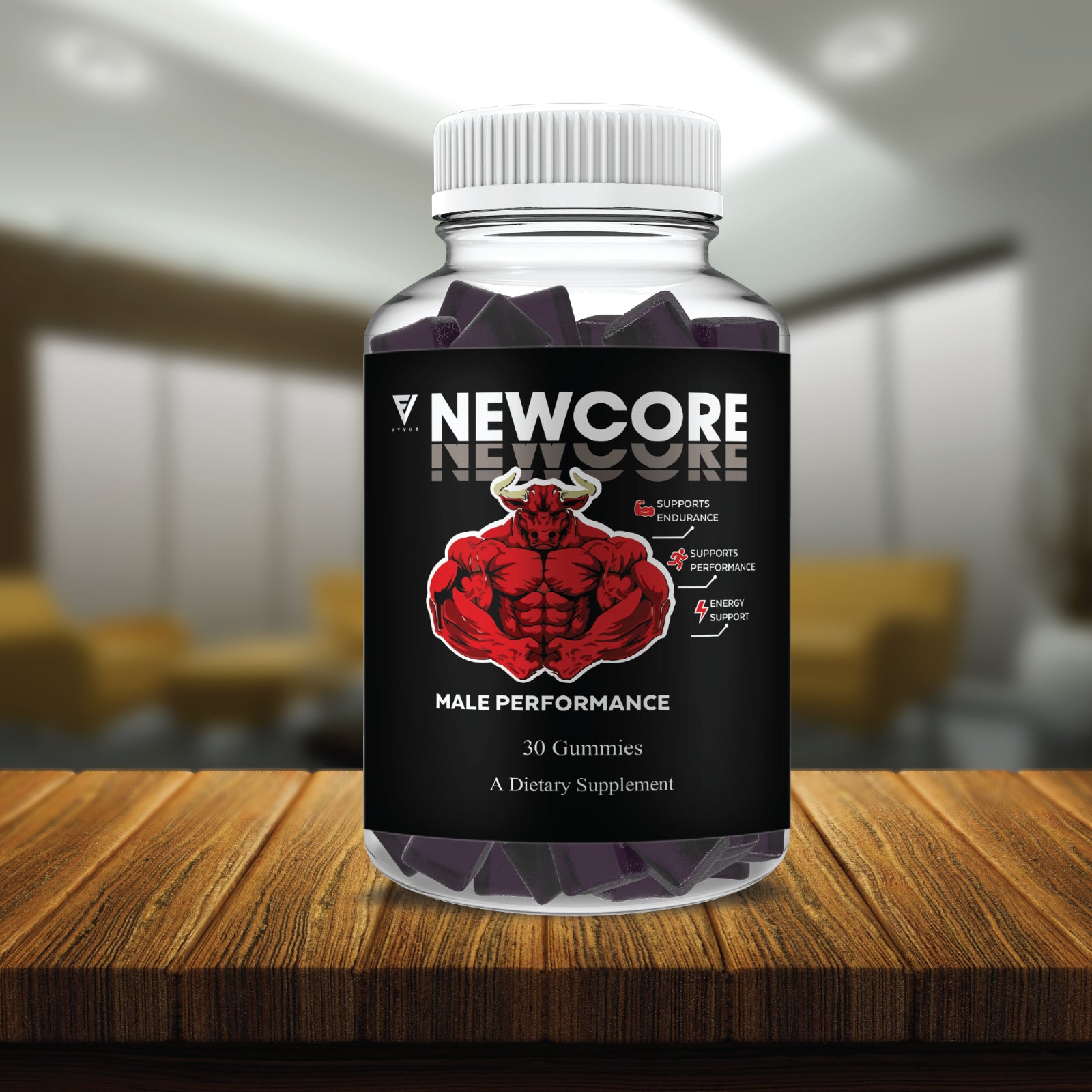 2 Pack Newcore Male Performance Gummies