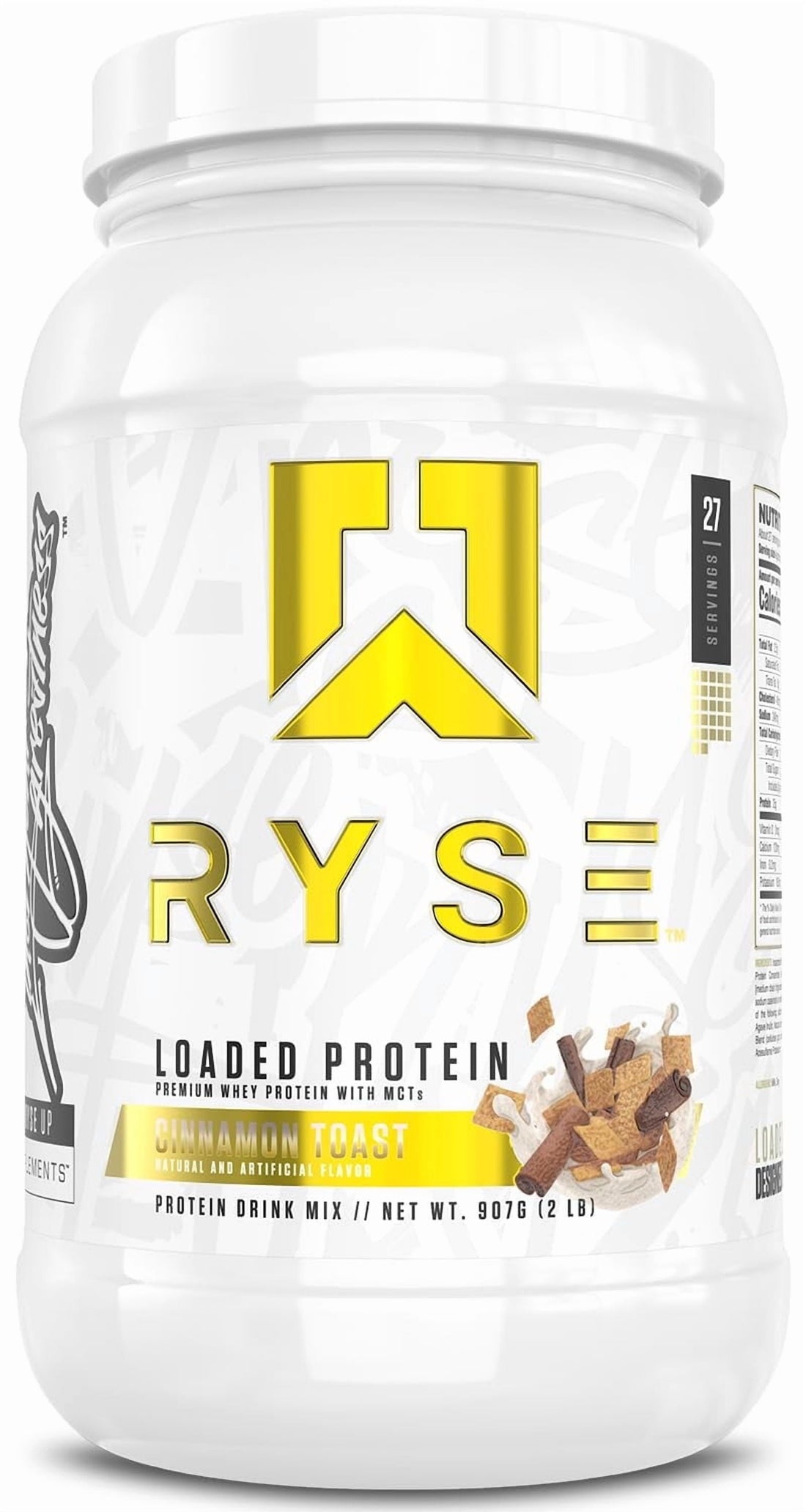 RYSE Loaded Protein Powder - Cinnamon Toast - 20 Servings
