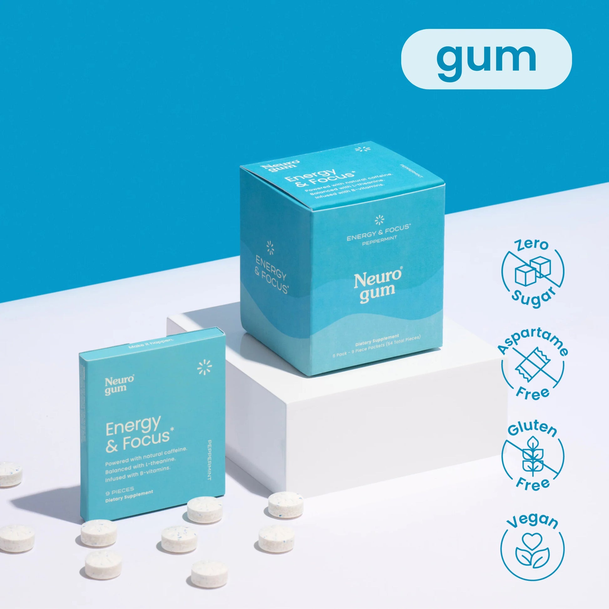 Energy & Focus Gum Energy & Focus Gum